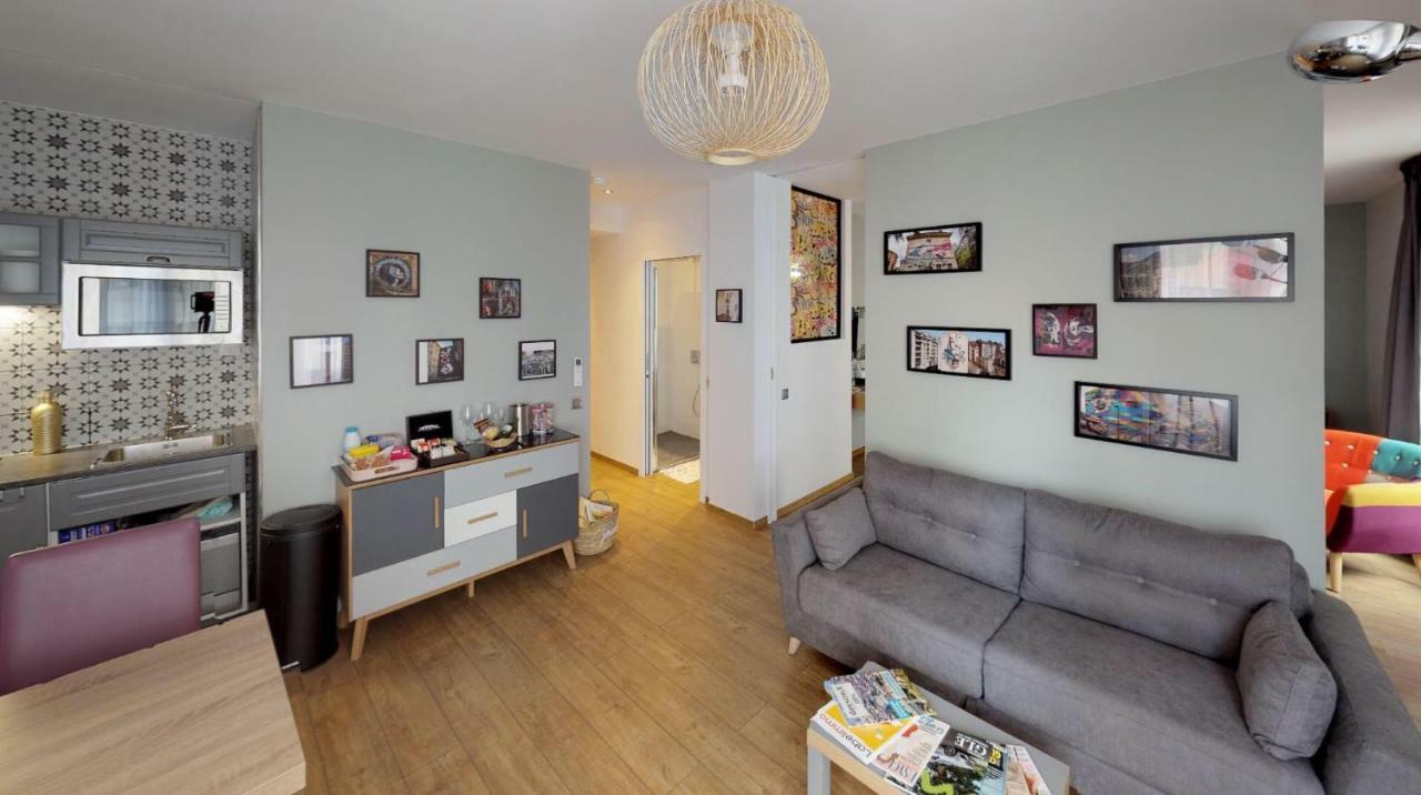Appartement Cosy Au Coeur De Grenoble Avec Parking Gratuit Екстер'єр фото