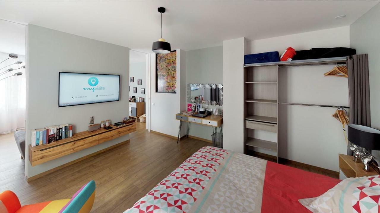 Appartement Cosy Au Coeur De Grenoble Avec Parking Gratuit Екстер'єр фото