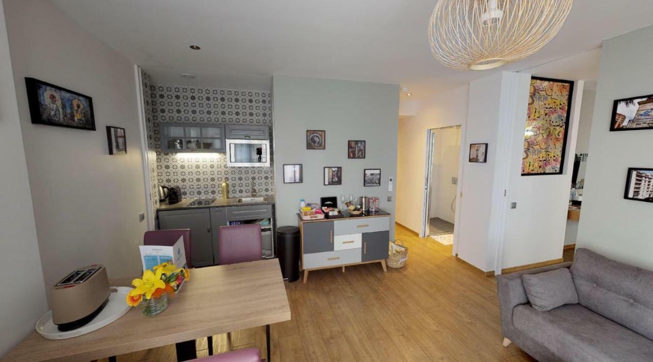 Appartement Cosy Au Coeur De Grenoble Avec Parking Gratuit Екстер'єр фото