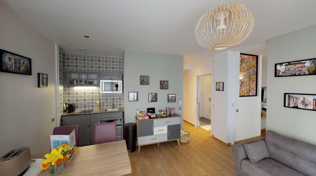 Appartement Cosy Au Coeur De Grenoble Avec Parking Gratuit Екстер'єр фото