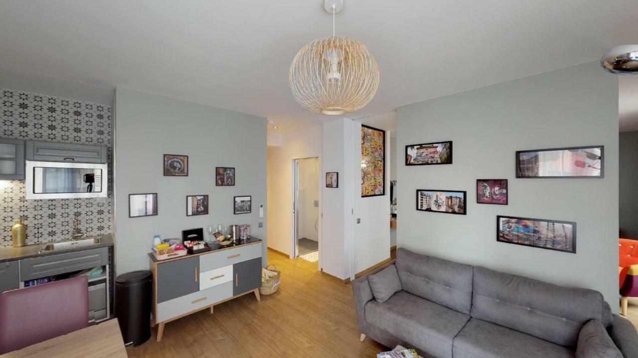 Appartement Cosy Au Coeur De Grenoble Avec Parking Gratuit Екстер'єр фото